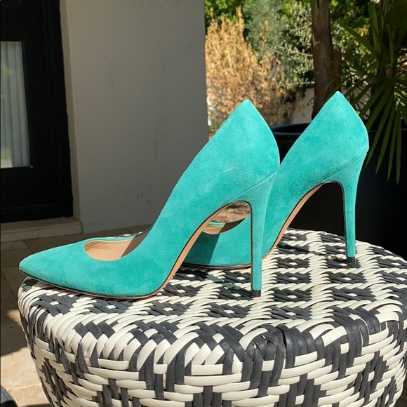 Guess by Marciano Teal Heels - Picture 6 of 13